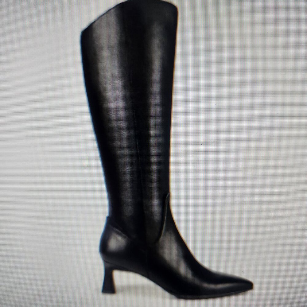 Naturalizer Deesha Boots. Black Leather. NIB. Size 9